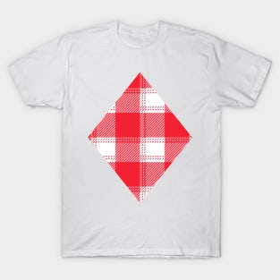 Affair of the Heart Plaid- Valentine Tartan T-Shirt